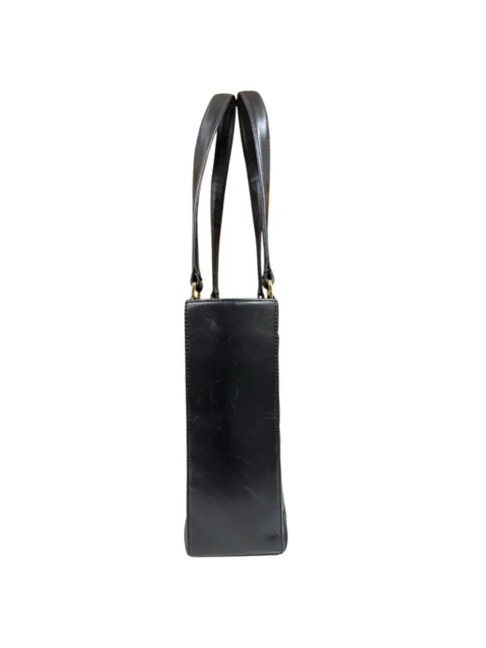 Chanel Choco Bar Tote Lambskin Black